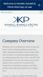 Mobile Screenshot of kandelllaw.com